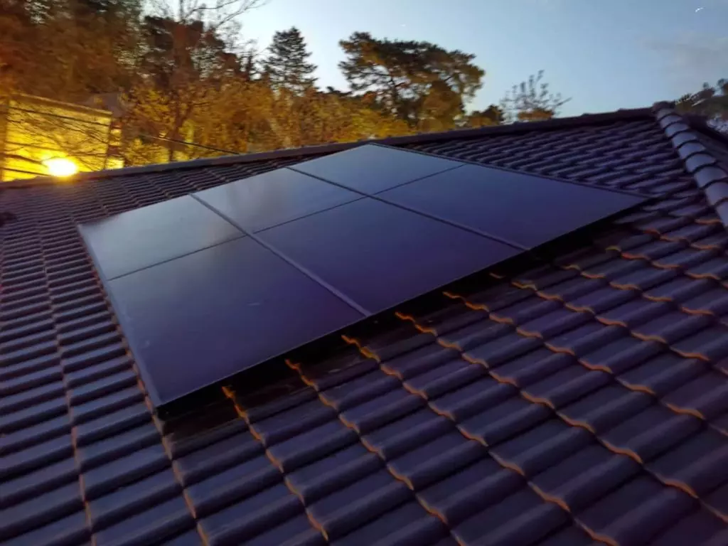 Nami inštalovaný solárny panel